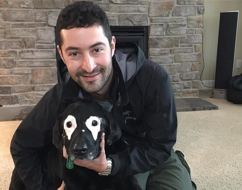 Rowdy et son maître