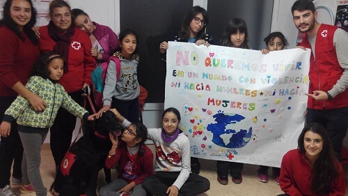 chien maltraité comme aide thérapeutique