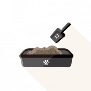 bac à litière pour chiens