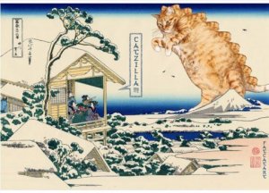 Des artistes transforment des œuvres d'art en œuvres d'art félines